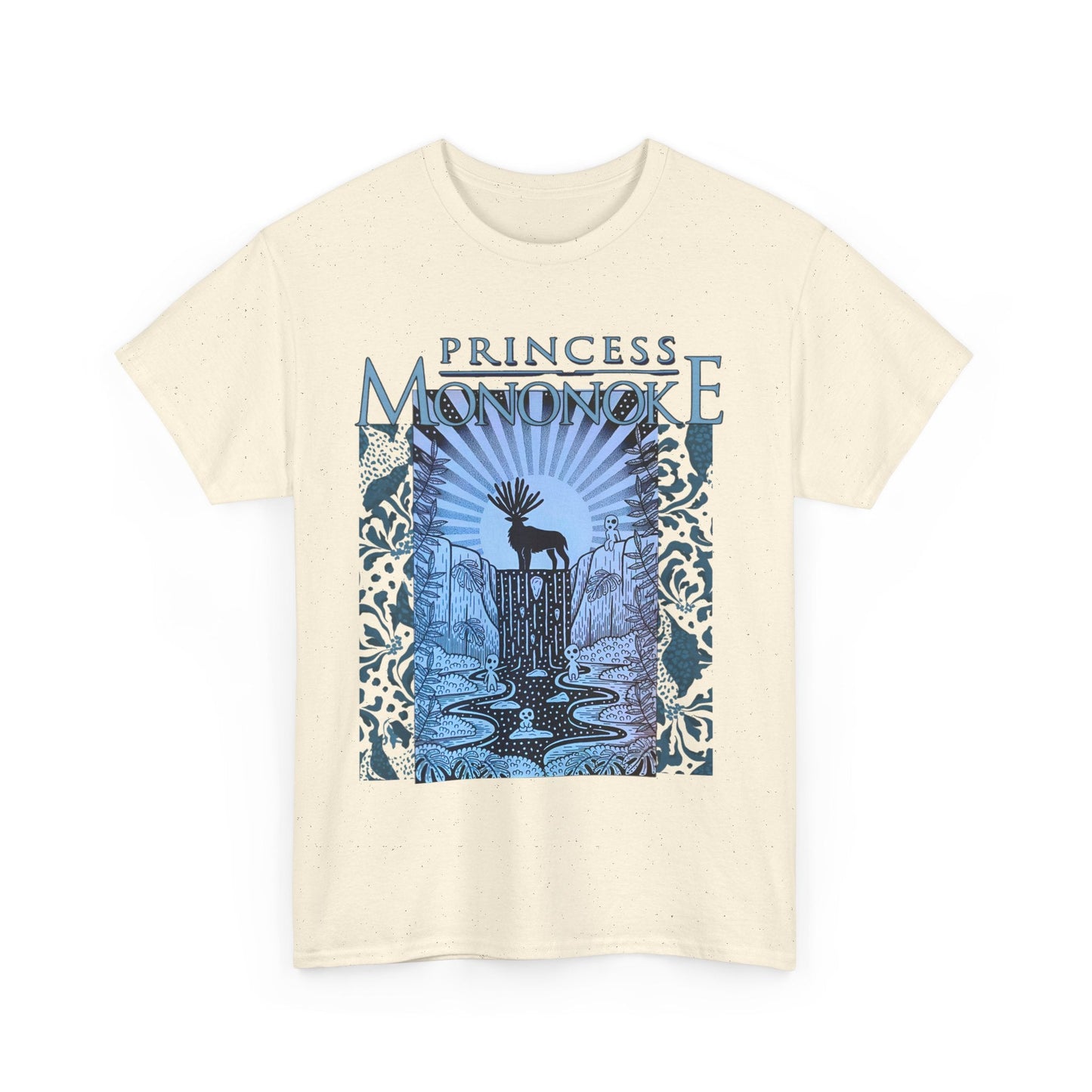 Mononoke Princess Forest Spirit T-Shirt – 100% Cotton Studio Ghibli Inspired Anime Tee