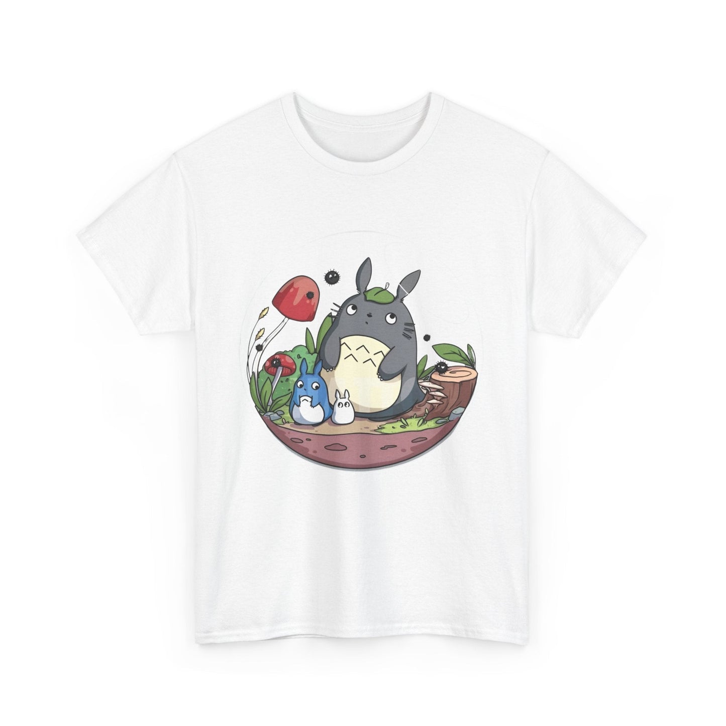 Totoro in a Bubble T-Shirt – 100% Cotton Studio Ghibli Inspired Tee for Anime Fans