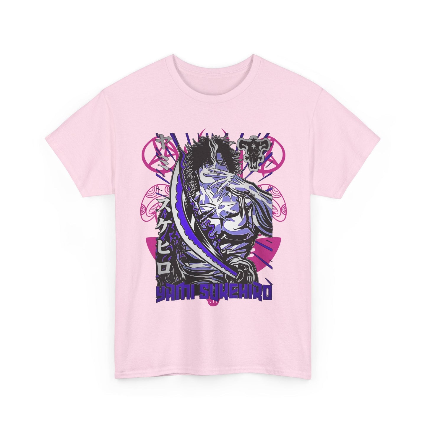 Yami Sukehiro Black Clover T-Shirt – 100% Cotton Anime Tee for Shonen Fans