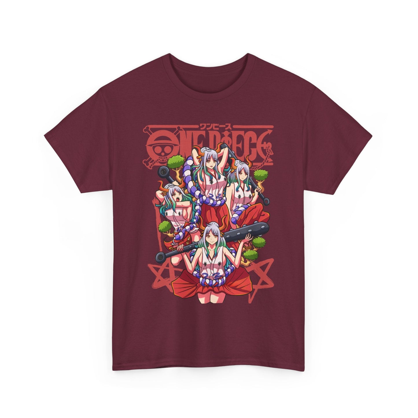 Yamato One Piece T-Shirt – 100% Cotton Anime Tee for True Fans