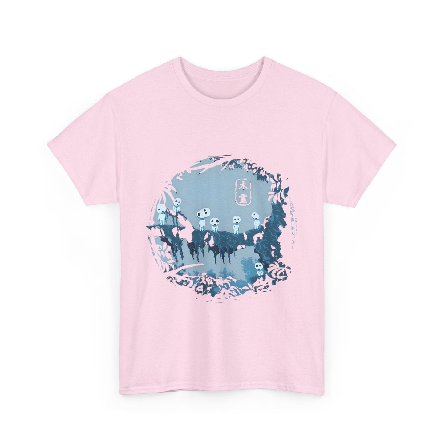 Kodama Tree Forest T-Shirt – 100% Cotton Studio Ghibli Inspired Tee from Princess Mononoke