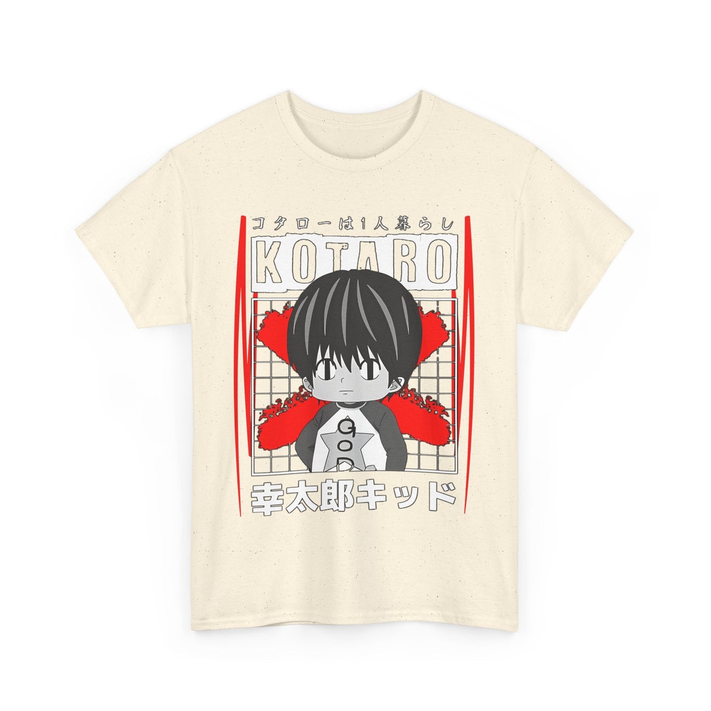 Kotaro Lives Alone T-Shirt – 100% Cotton | Cute Anime Tee for Fans of Kotaro’s Story