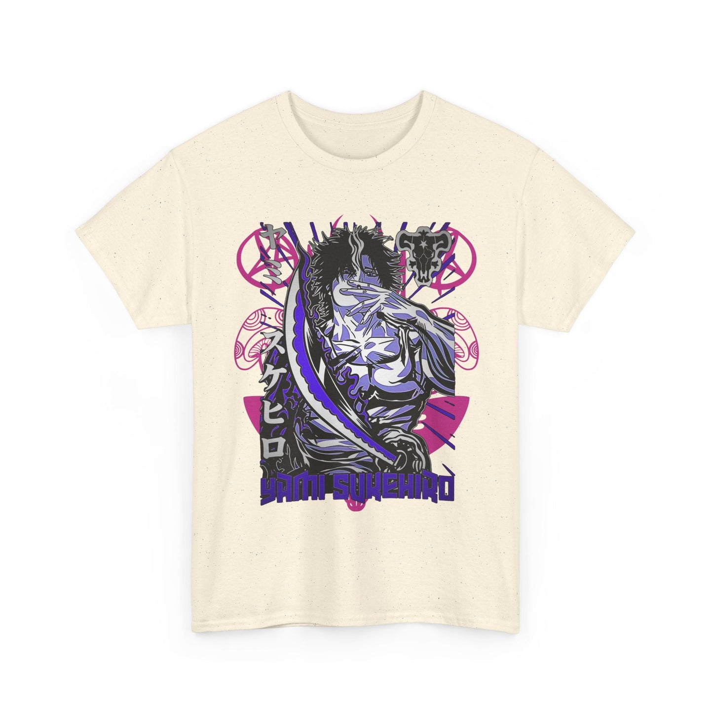 Yami Sukehiro Black Clover T-Shirt – 100% Cotton Anime Tee for Shonen Fans