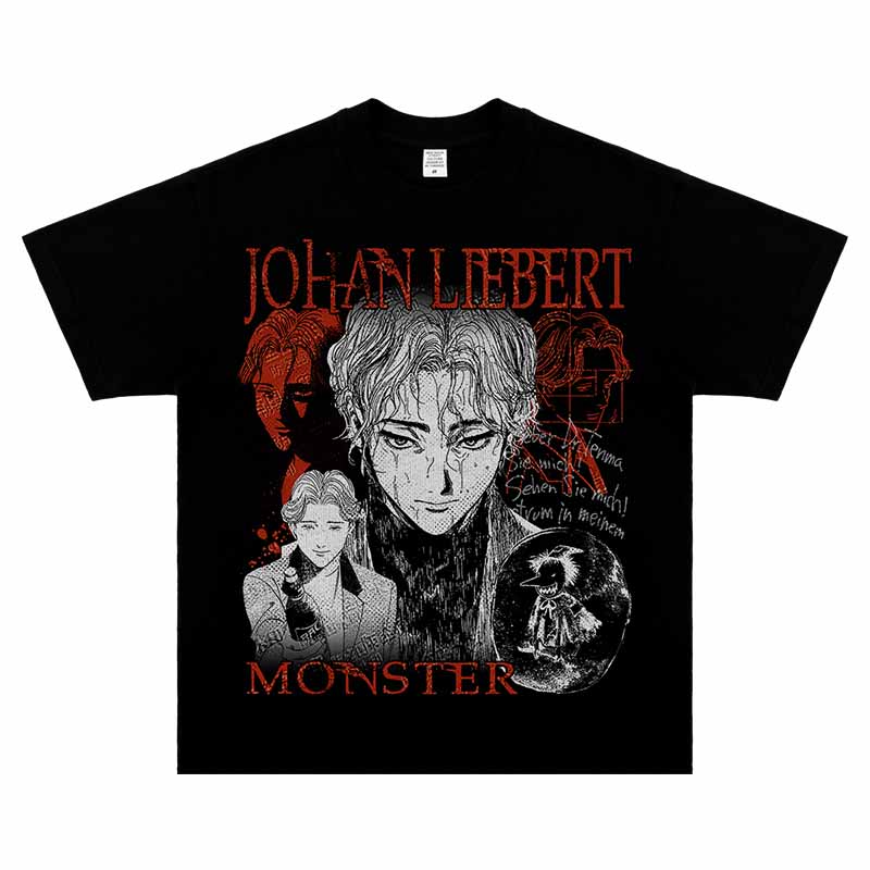 Popular Anime cotton T-shirt for men and women