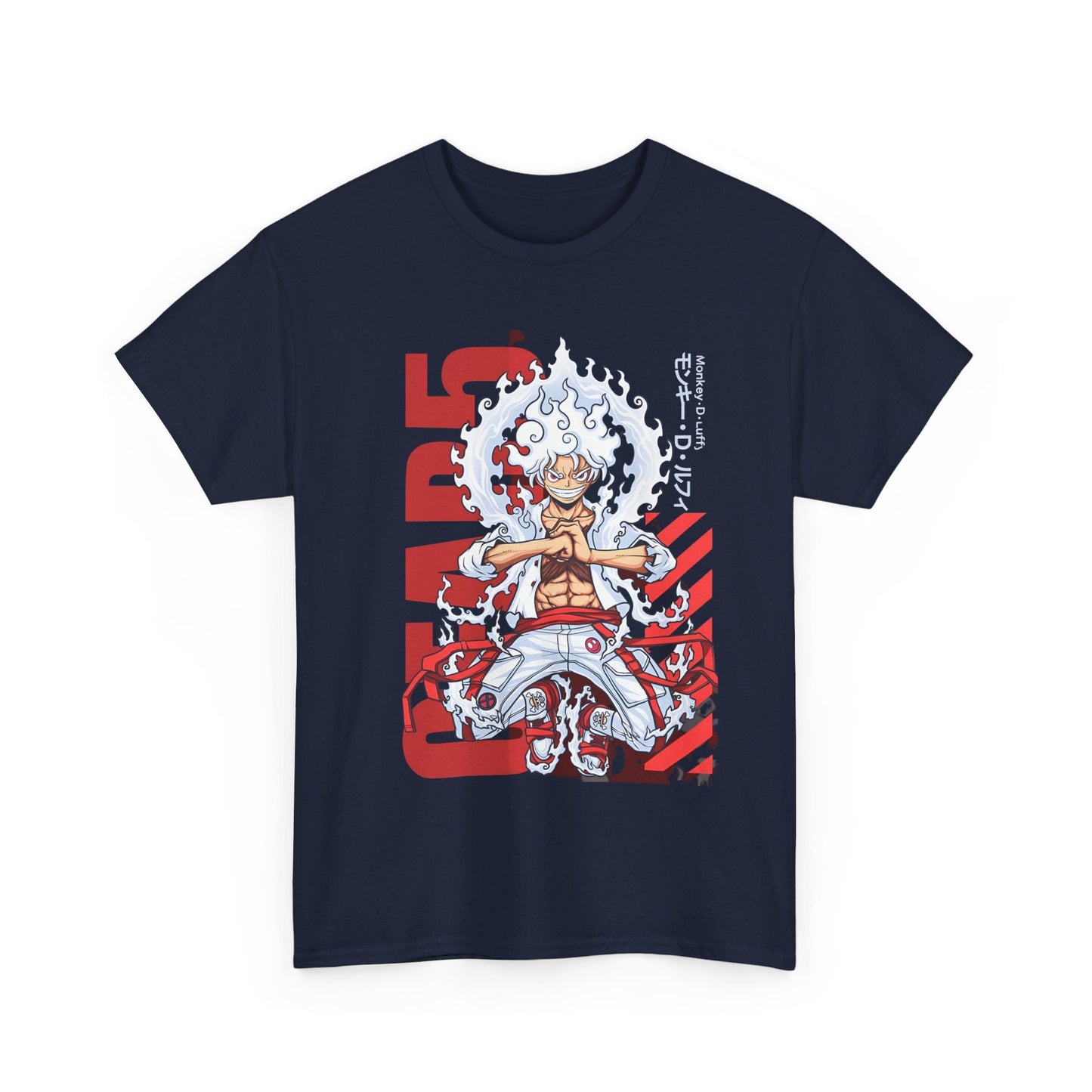 Monkey D. Luffy One Piece T-Shirt – 100% Cotton Anime Shirt for Fans of the Straw Hat Captain