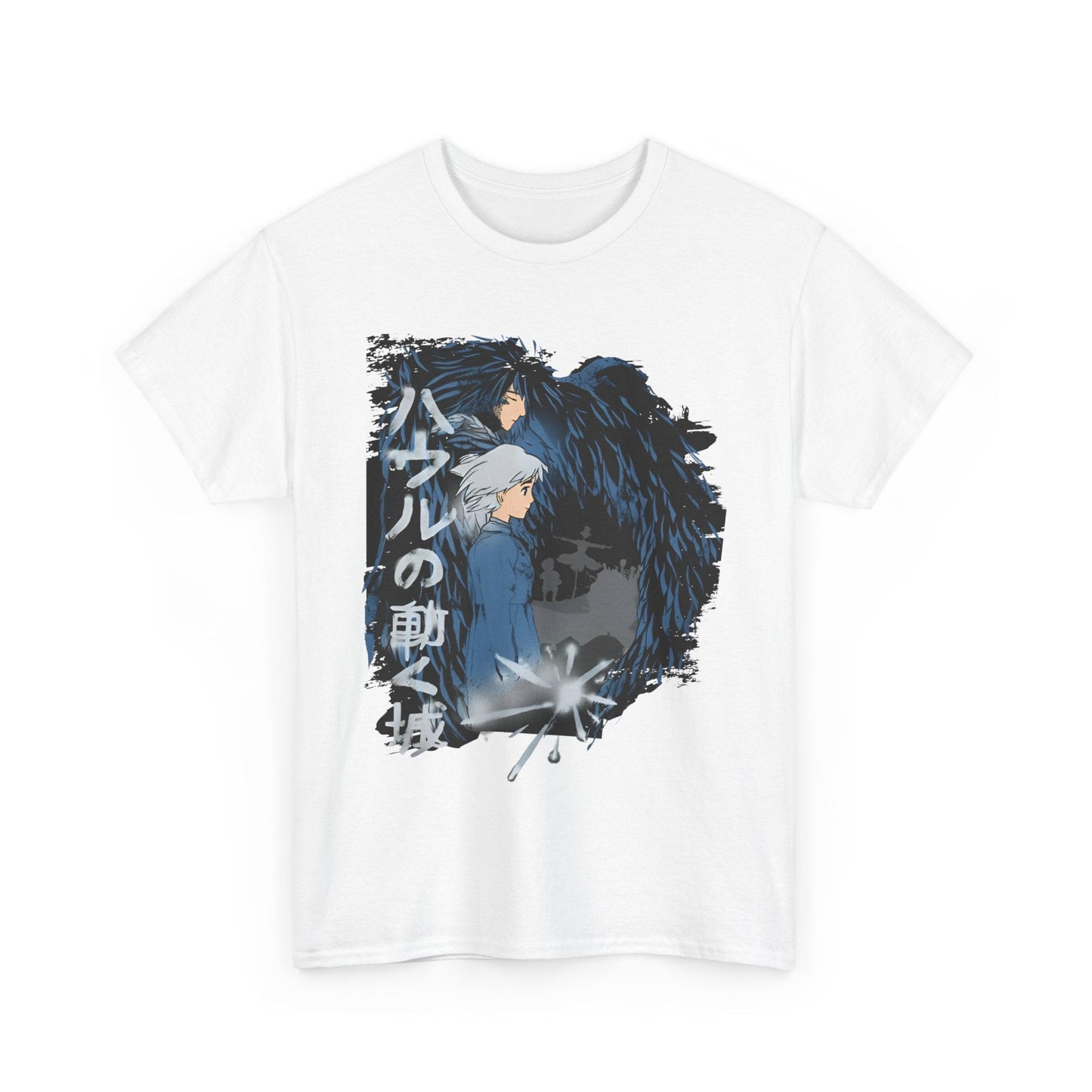 Howl & Sophie T-Shirt – 100% Cotton Studio Ghibli Anime Tee Inspired by Howl’s Moving Castle
