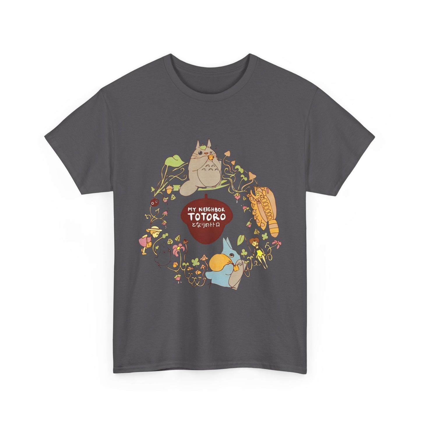 My Neighbor Totoro T-Shirt – 100% Cotton Studio Ghibli Anime Tee for Fans