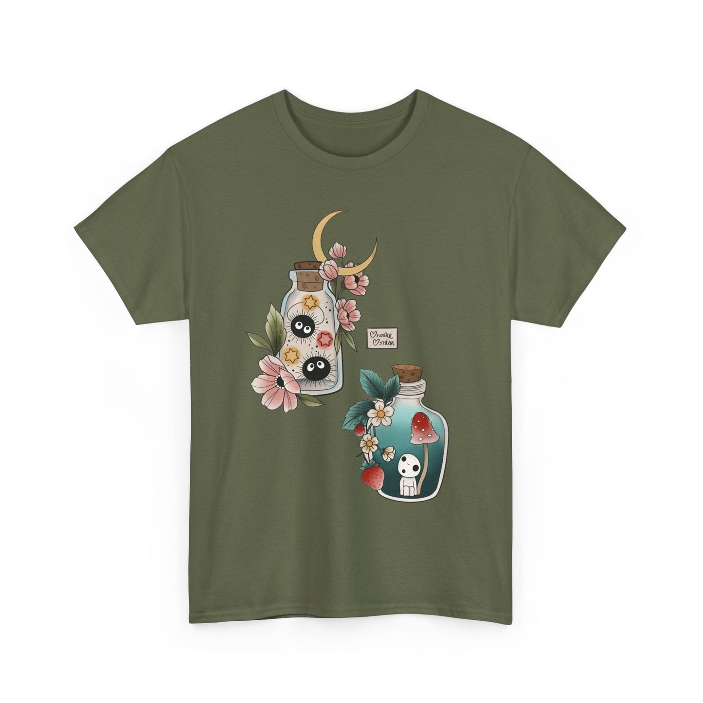 Soot Sprites T-Shirt – 100% Cotton Gildan 5000 | Studio Ghibli Cute Anime Tee