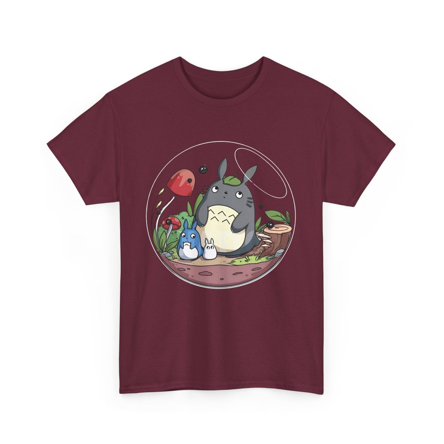 Totoro in a Bubble T-Shirt – 100% Cotton Studio Ghibli Inspired Tee for Anime Fans