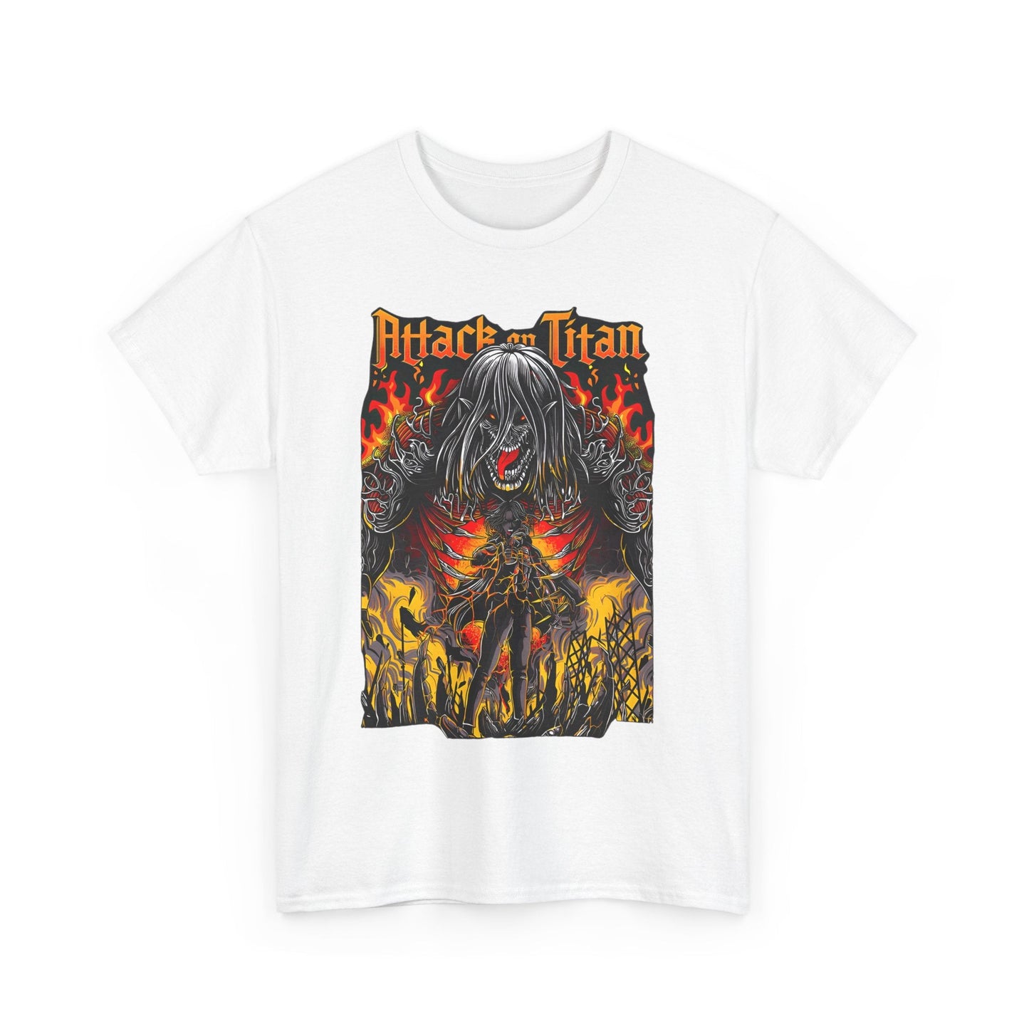 Eren Jaeger T-Shirt – 100% Cotton Attack on Titan Anime Tee