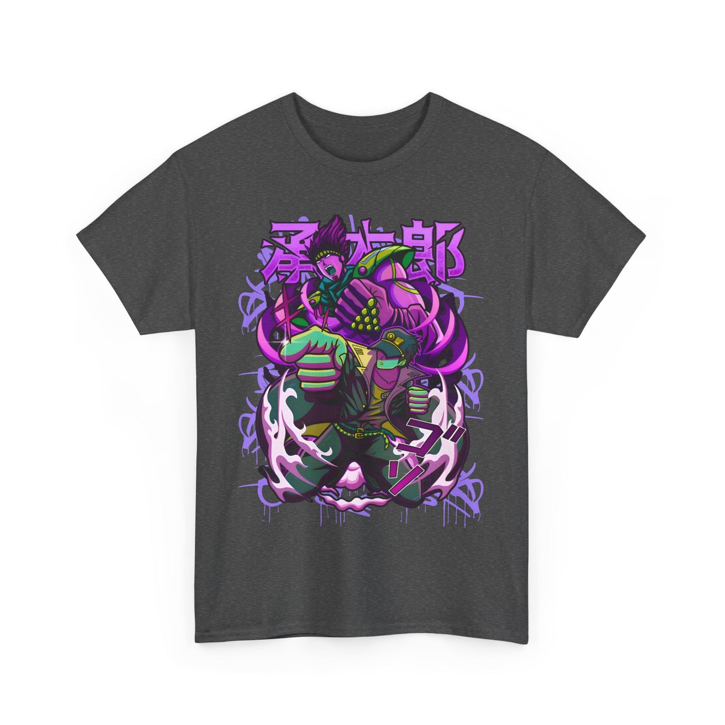 JoJo’s Bizarre Adventure T-Shirt – 100% Cotton Anime Tee for JoJo Fans