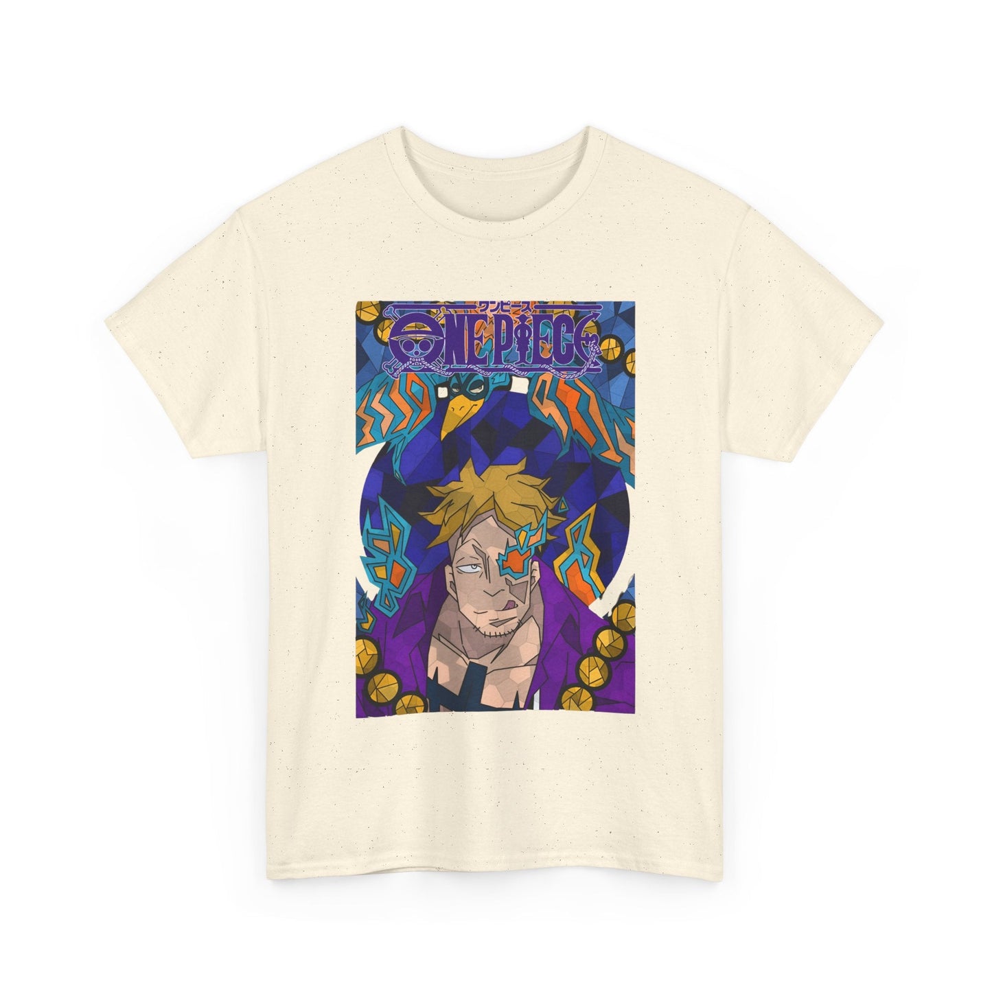 Marco the Phoenix One Piece T-Shirt – 100% Cotton Anime Tee for One Piece Fans