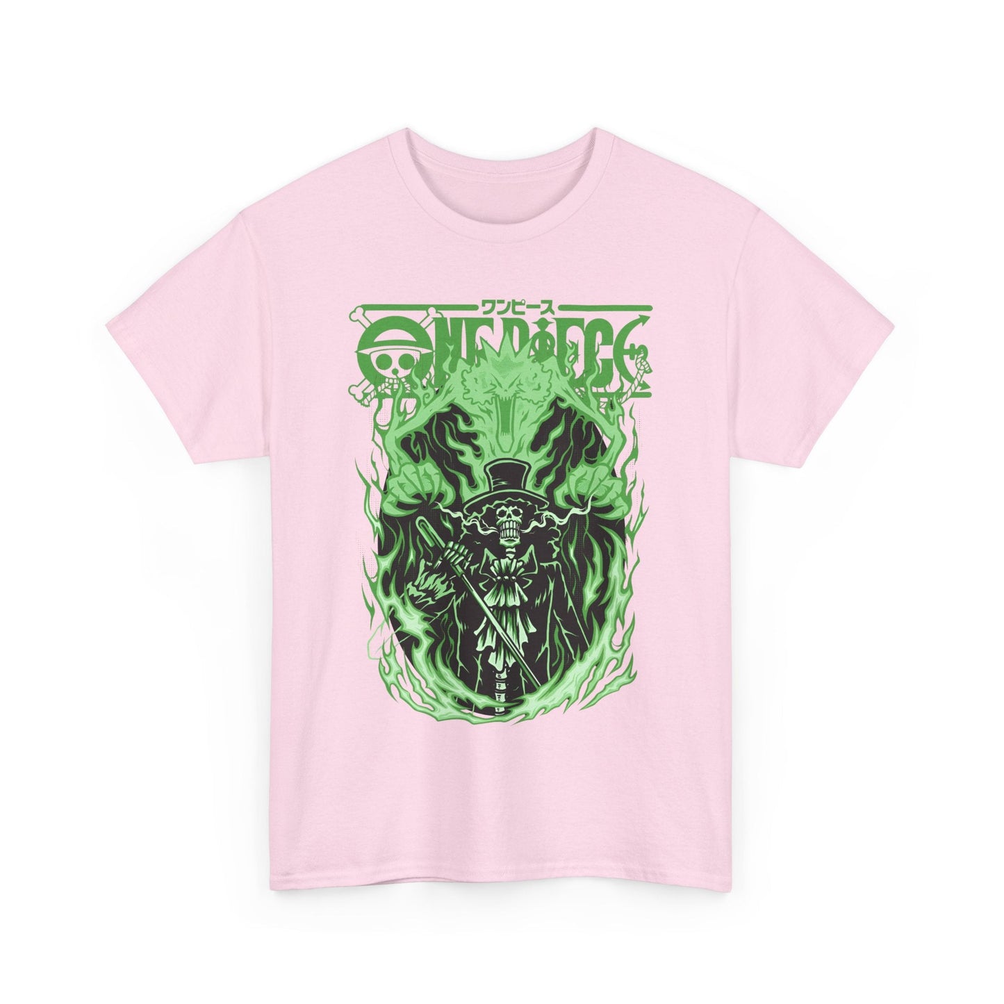 Brook One Piece T-Shirt – 100% Cotton Anime Tee for Soul King Fans