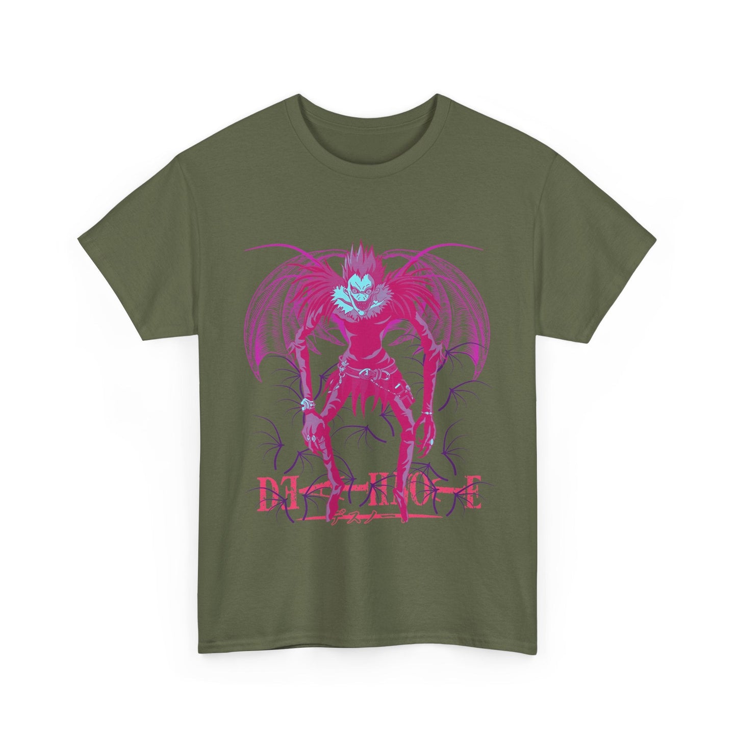 Ryuk Death Note T-Shirt – 100% Cotton Anime Tee Featuring Shinigami Design