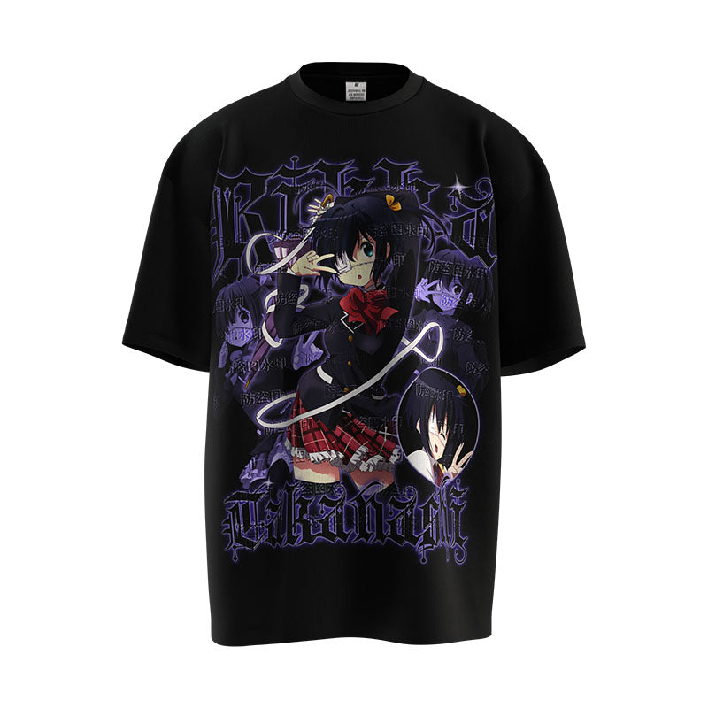 Popular Anime cotton T-shirt for men and women