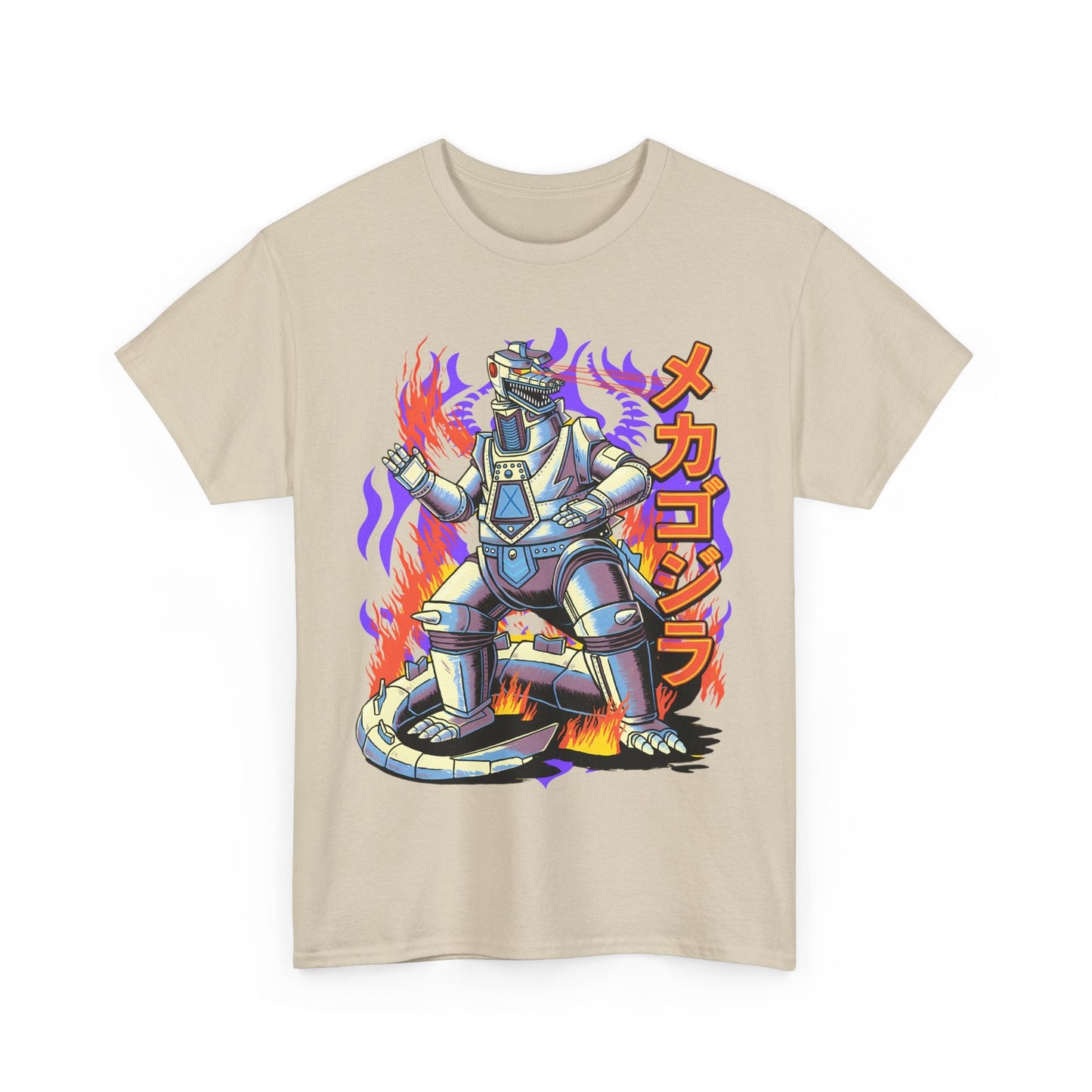 Mechagodzilla Kaiju T-Shirt – 100% Cotton Monster Battle Tee | Epic Japanese Sci-Fi Apparel