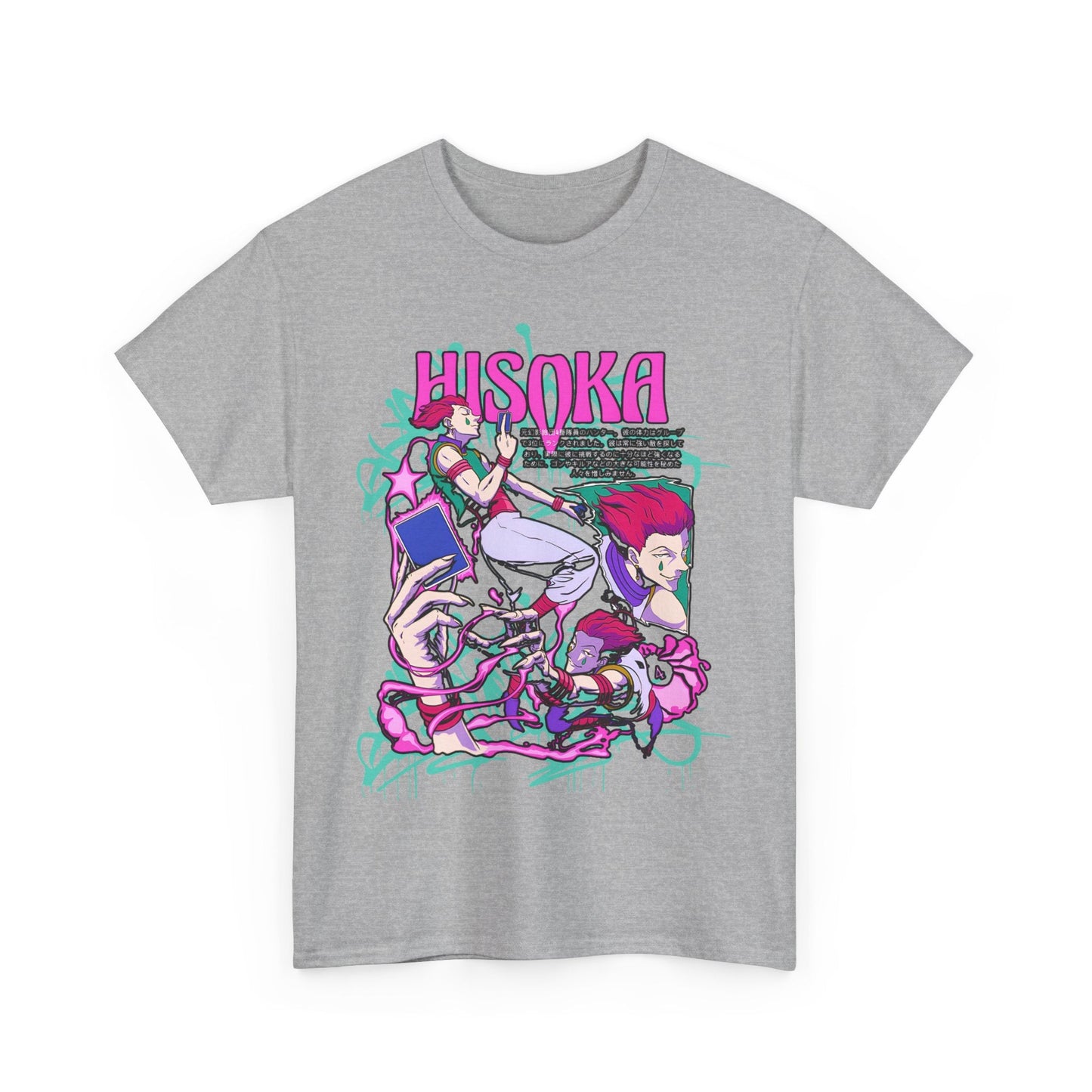 Hisoka Morow Hunter x Hunter T-Shirt – 100% Cotton | Stylish Anime Tee for Hunter x Hunter Fans