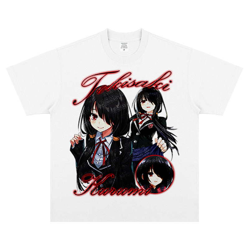 Popular Anime cotton T-shirt for men and women