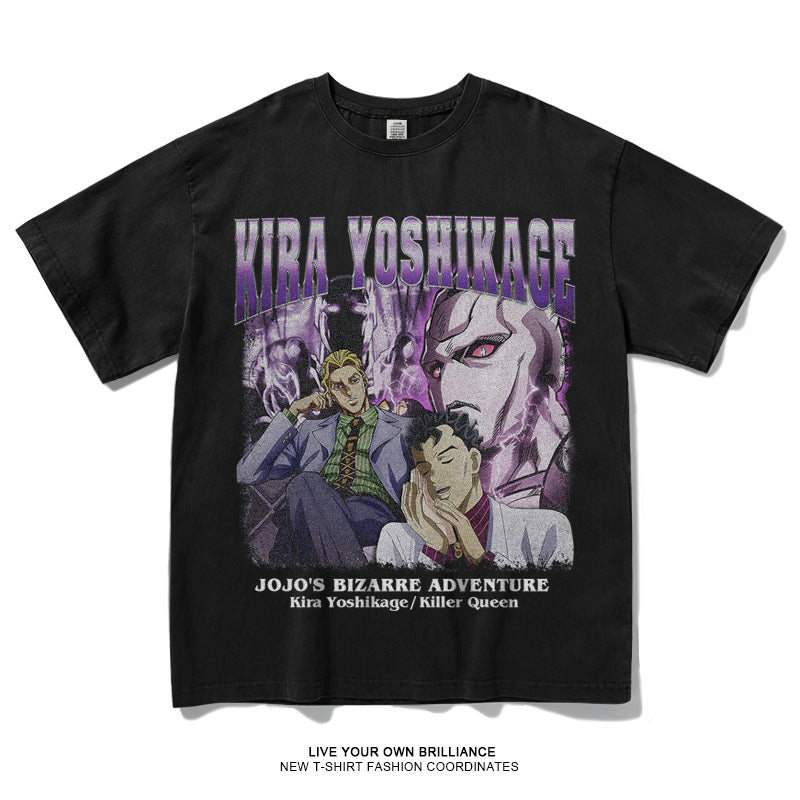 Popular Anime cotton T-shirt for men and women