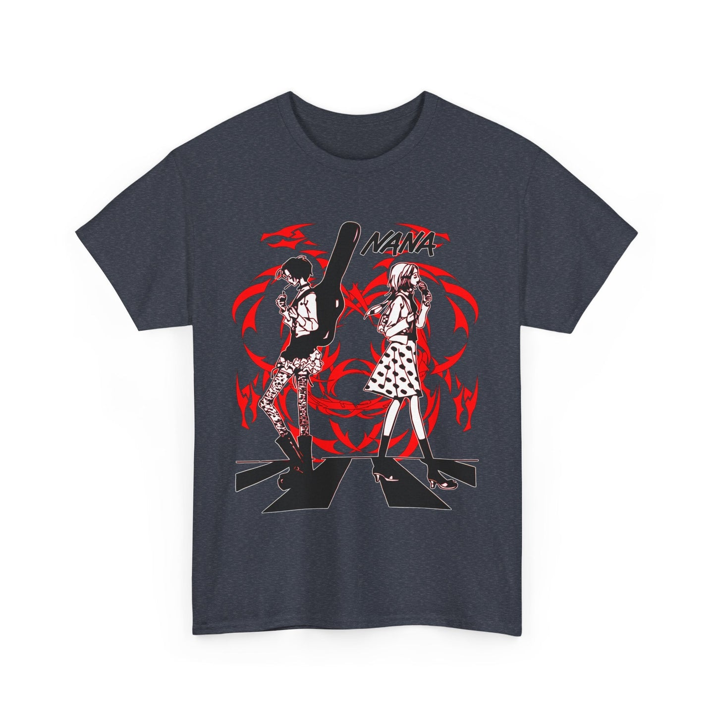 Nana Osaki Black Stones T-Shirt – 100% Cotton Anime Rock Band Tee | Stylish Japanese Streetwear