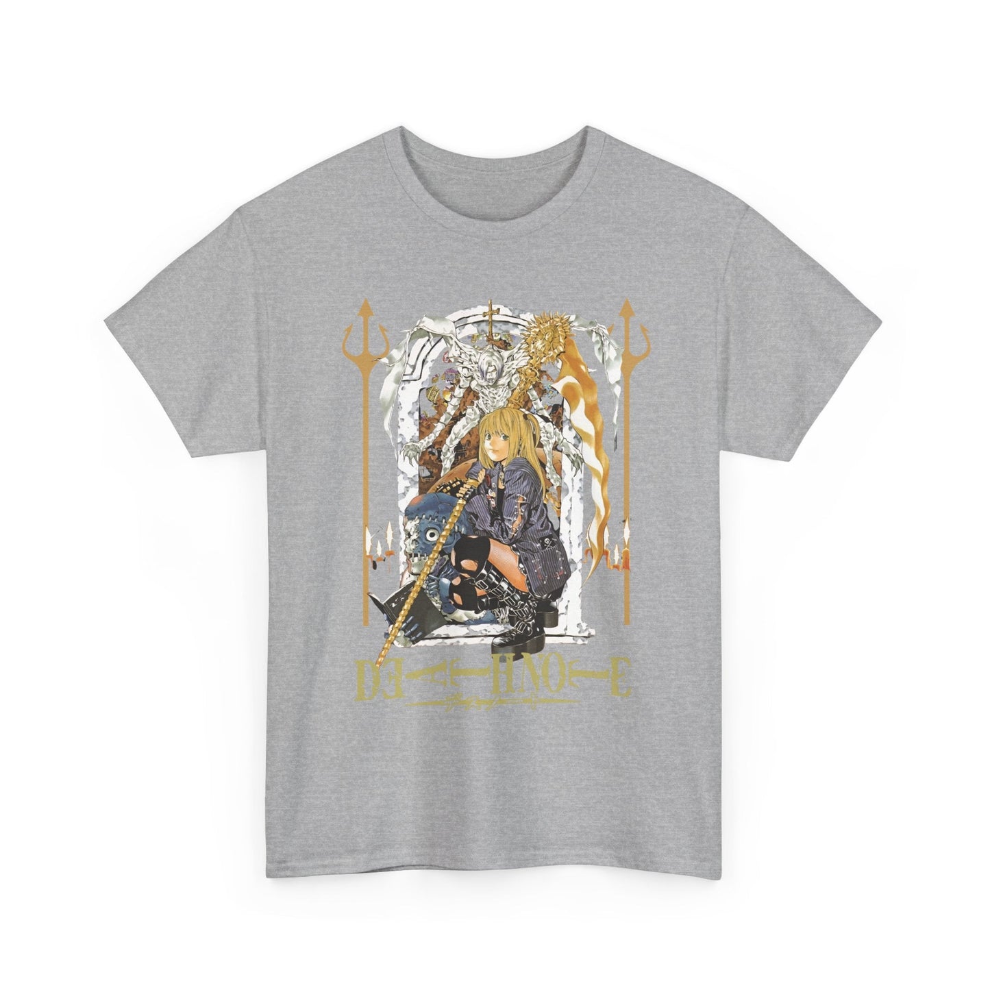 Misa Amane Death Note T-Shirt – 100% Cotton Anime Tee for Otaku & Gothic Fashion Fans
