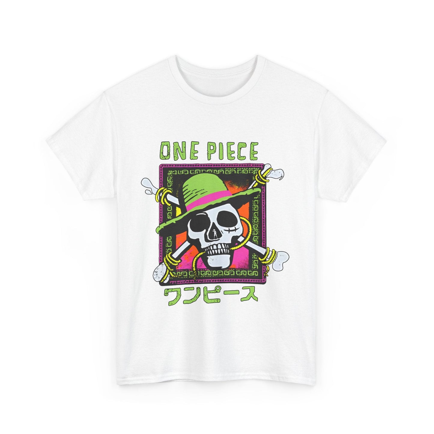 "Straw Hat Pirates One Piece T-Shirt – 100% Cotton Anime Tee for True Fans"