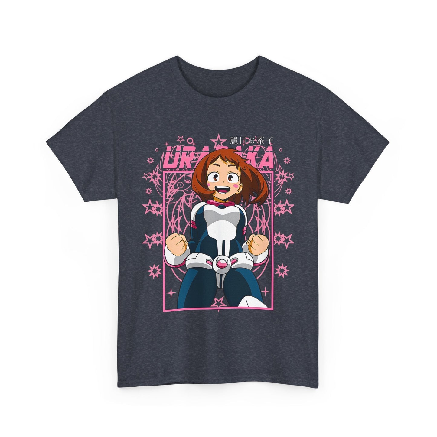Ochaco Uraraka T-Shirt – 100% Cotton Gildan 5000 | My Hero Academia Anime Tee for Fans
