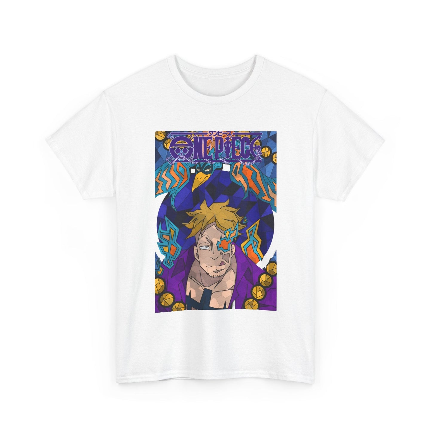 Marco the Phoenix One Piece T-Shirt – 100% Cotton Anime Tee for One Piece Fans