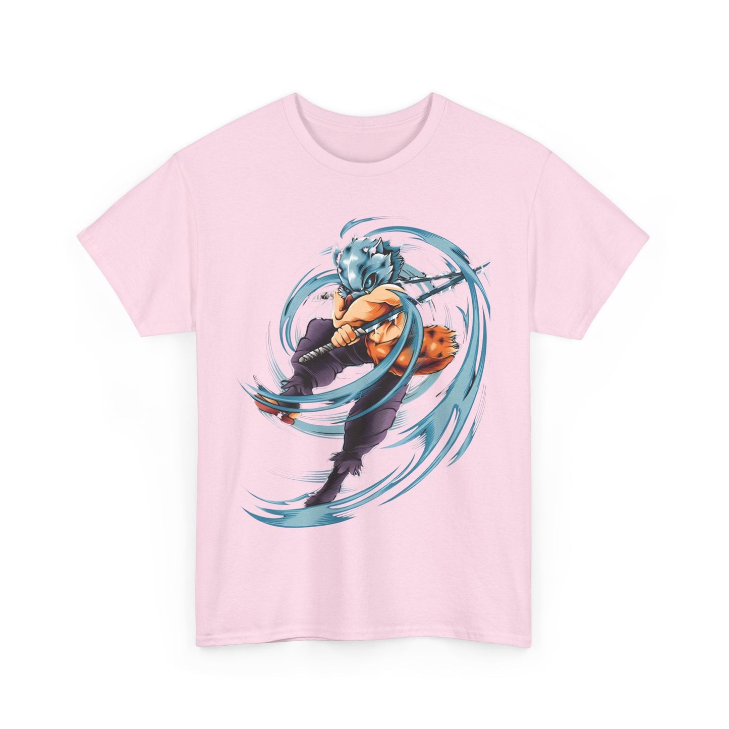 Inosuke Hashibira T-Shirt – Demon Slayer 100% Cotton Anime Tee for Fans