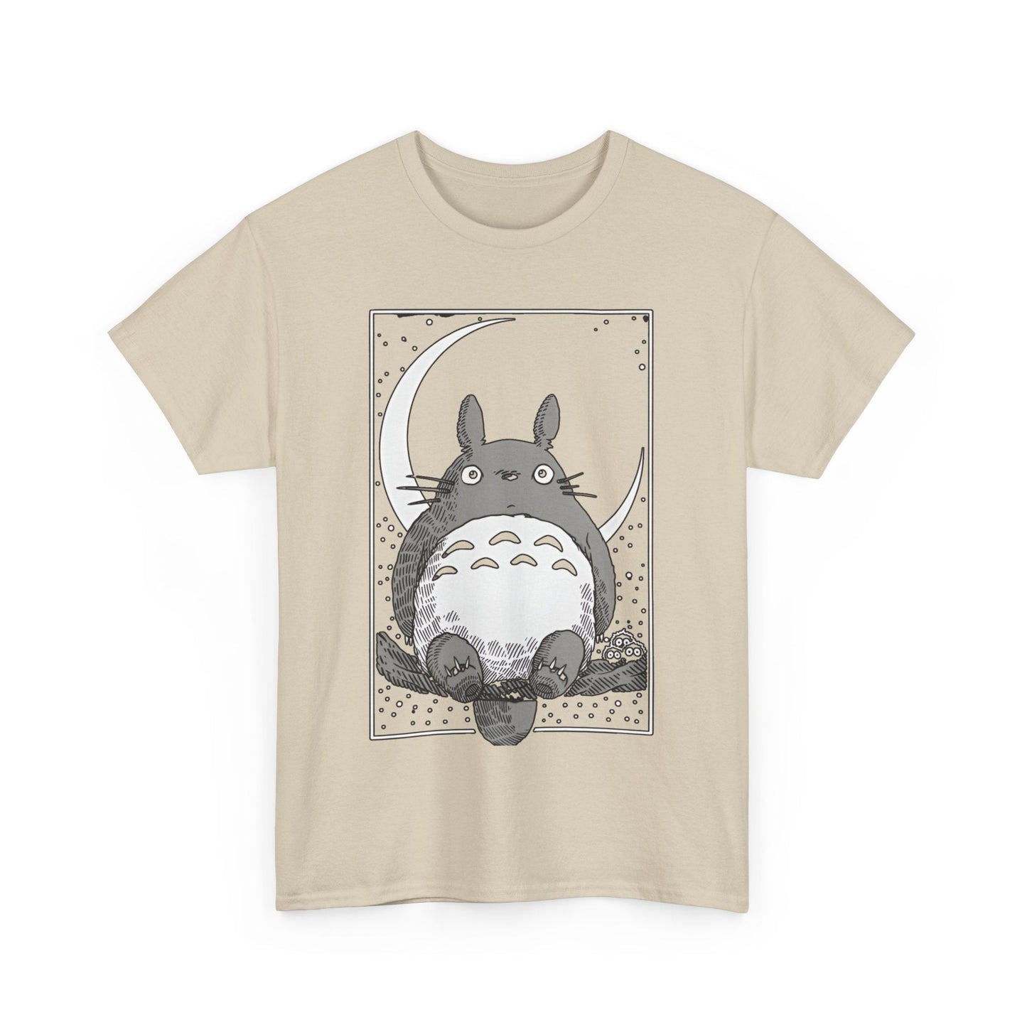 Totoro Night Dreams T-Shirt – 100% Cotton Studio Ghibli Tee for Anime Fans