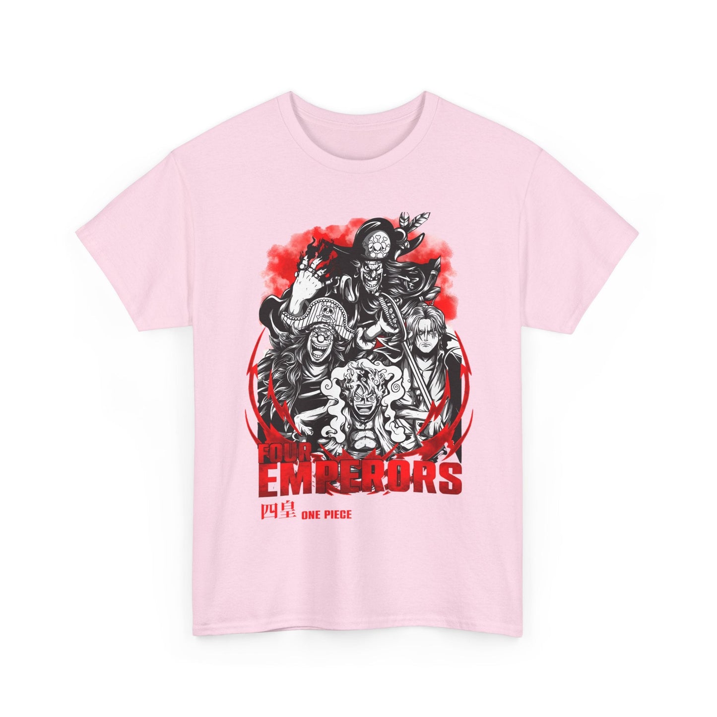Four Emperors One Piece T-Shirt – 100% Cotton Anime Shirt Featuring Yonko Legends