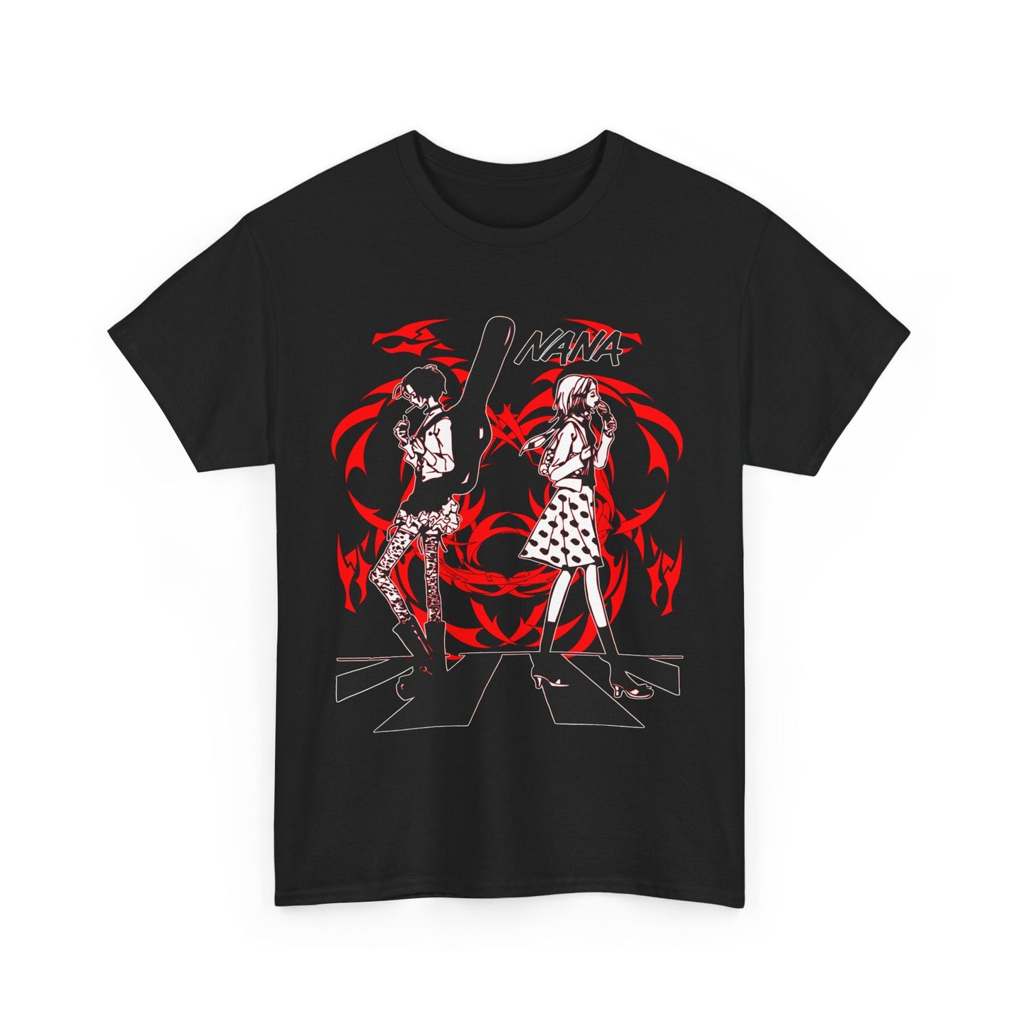 Nana Osaki Black Stones T-Shirt – 100% Cotton Anime Rock Band Tee | Stylish Japanese Streetwear