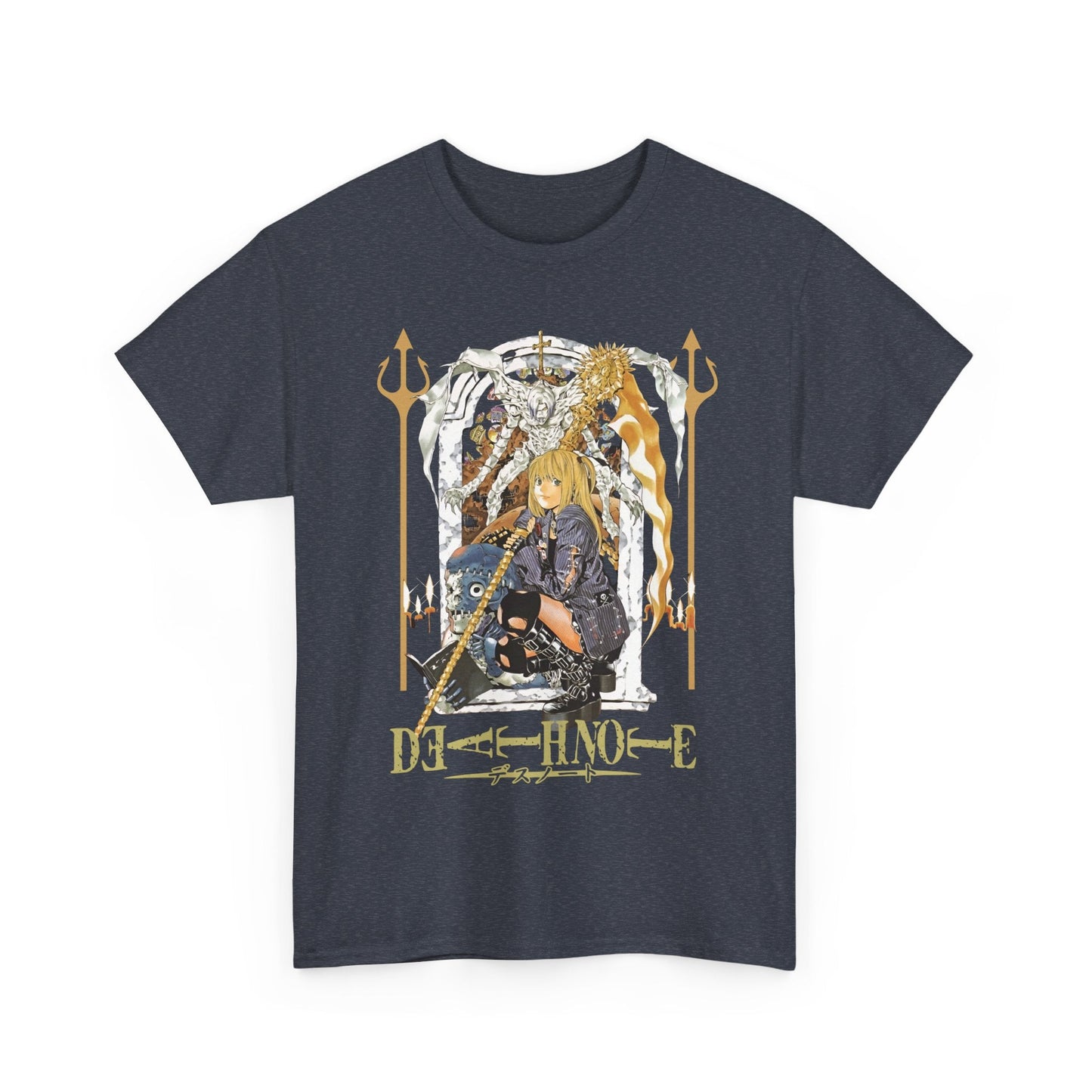 Misa Amane Death Note T-Shirt – 100% Cotton Anime Tee for Otaku & Gothic Fashion Fans