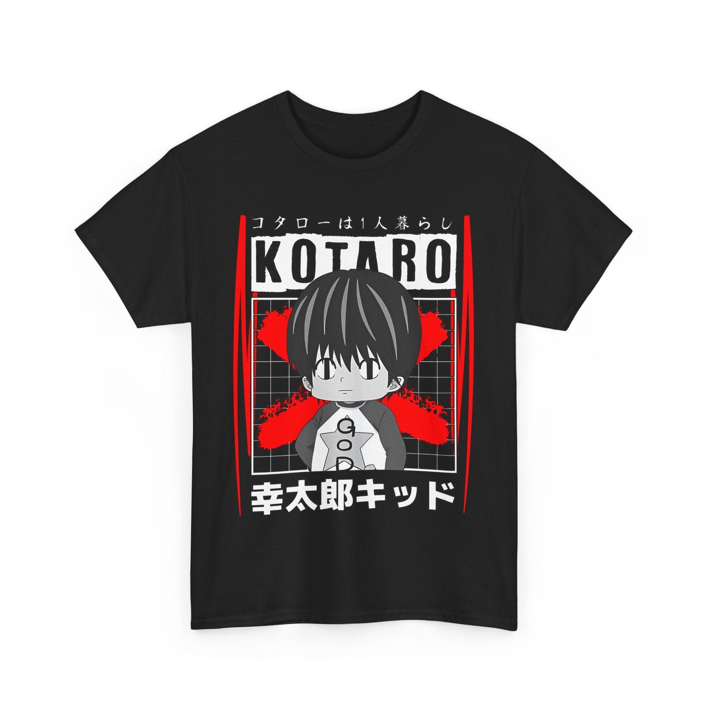 Kotaro Lives Alone T-Shirt – 100% Cotton | Cute Anime Tee for Fans of Kotaro’s Story