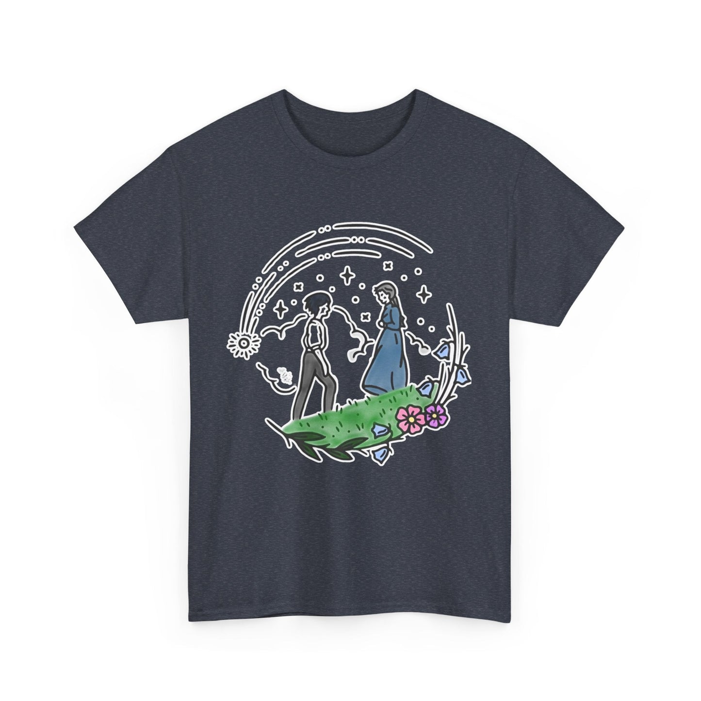 A Heart’s a Heavy Burden T-Shirt – Howl & Sophie Inspired | Studio Ghibli | 100% Cotton Gildan 5000
