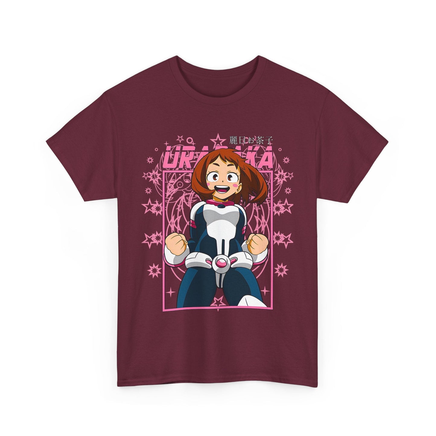 Ochaco Uraraka T-Shirt – 100% Cotton Gildan 5000 | My Hero Academia Anime Tee for Fans