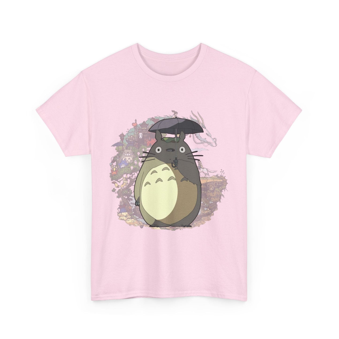 My Neighbor Totoro Studio Ghibli T-Shirt – 100% Cotton Gildan 5000 Anime Tee
