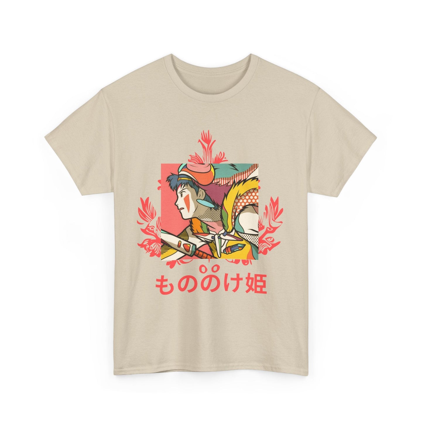 Princess Mononoke Studio Ghibli T-Shirt – 100% Cotton Anime Shirt for Ghibli Fans