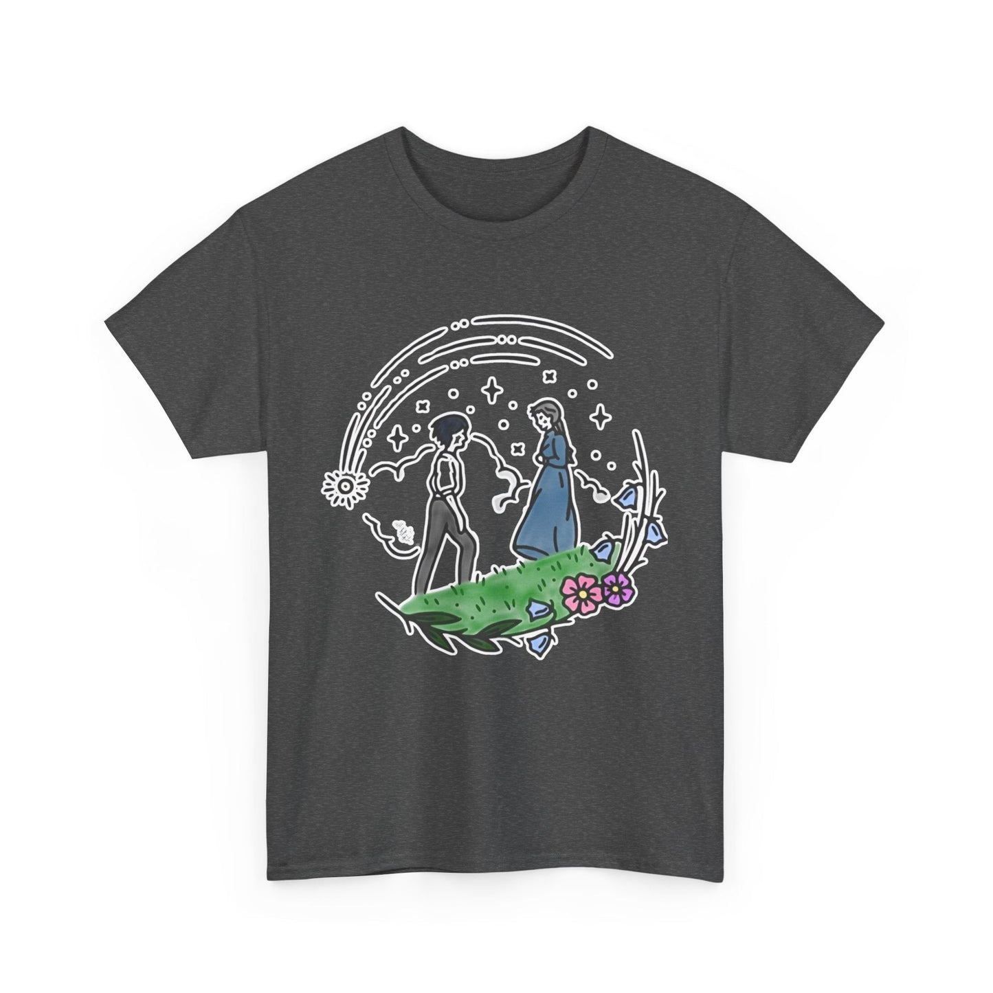 A Heart’s a Heavy Burden T-Shirt – Howl & Sophie Inspired | Studio Ghibli | 100% Cotton Gildan 5000