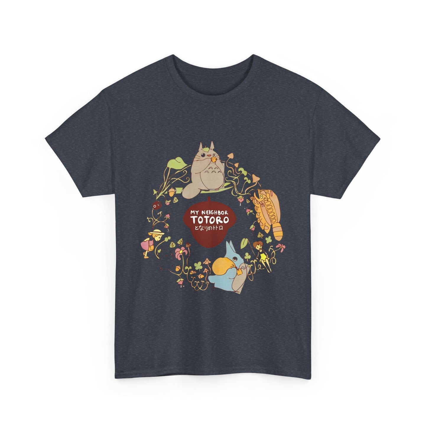 My Neighbor Totoro T-Shirt – 100% Cotton Studio Ghibli Anime Tee for Fans
