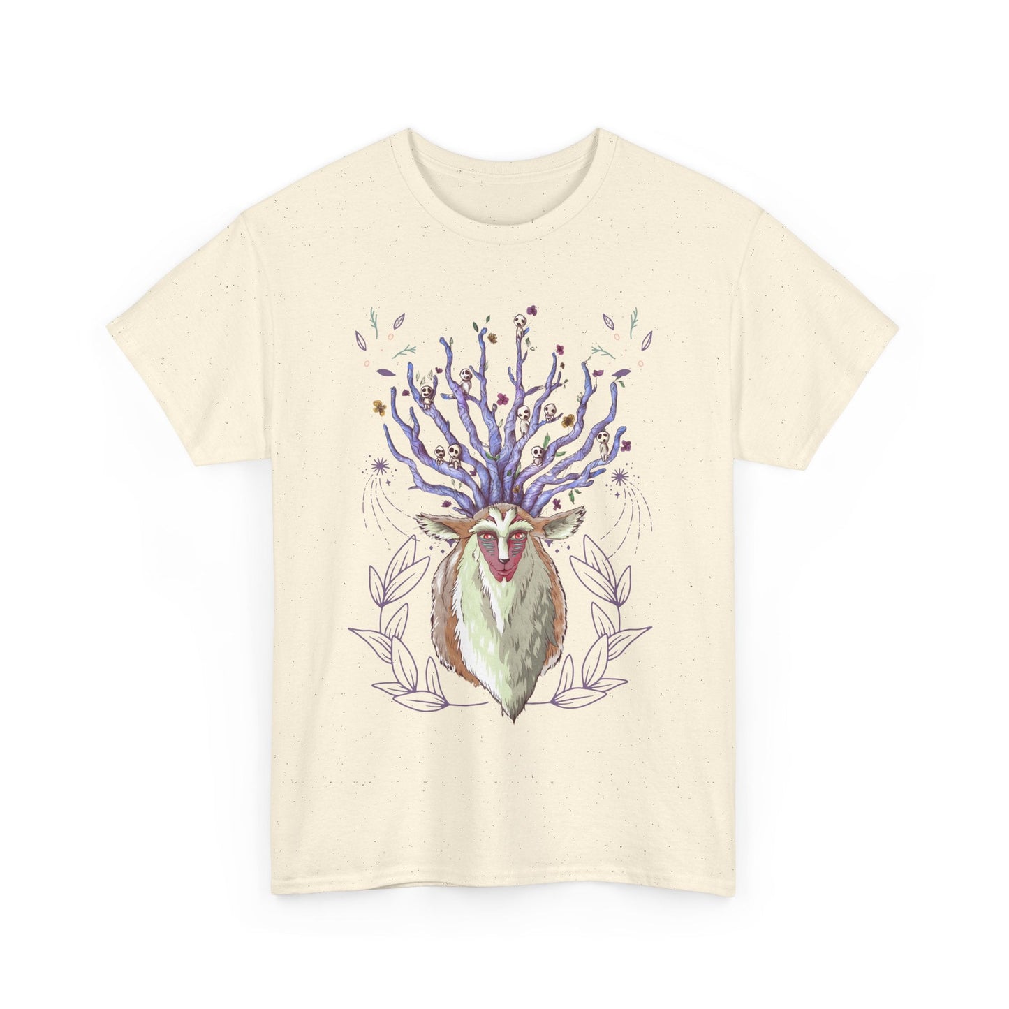 Studio Ghibli Characters Sketch T-Shirt – 100% Cotton Anime Tee Featuring Hand-Drawn Ghibli Icons