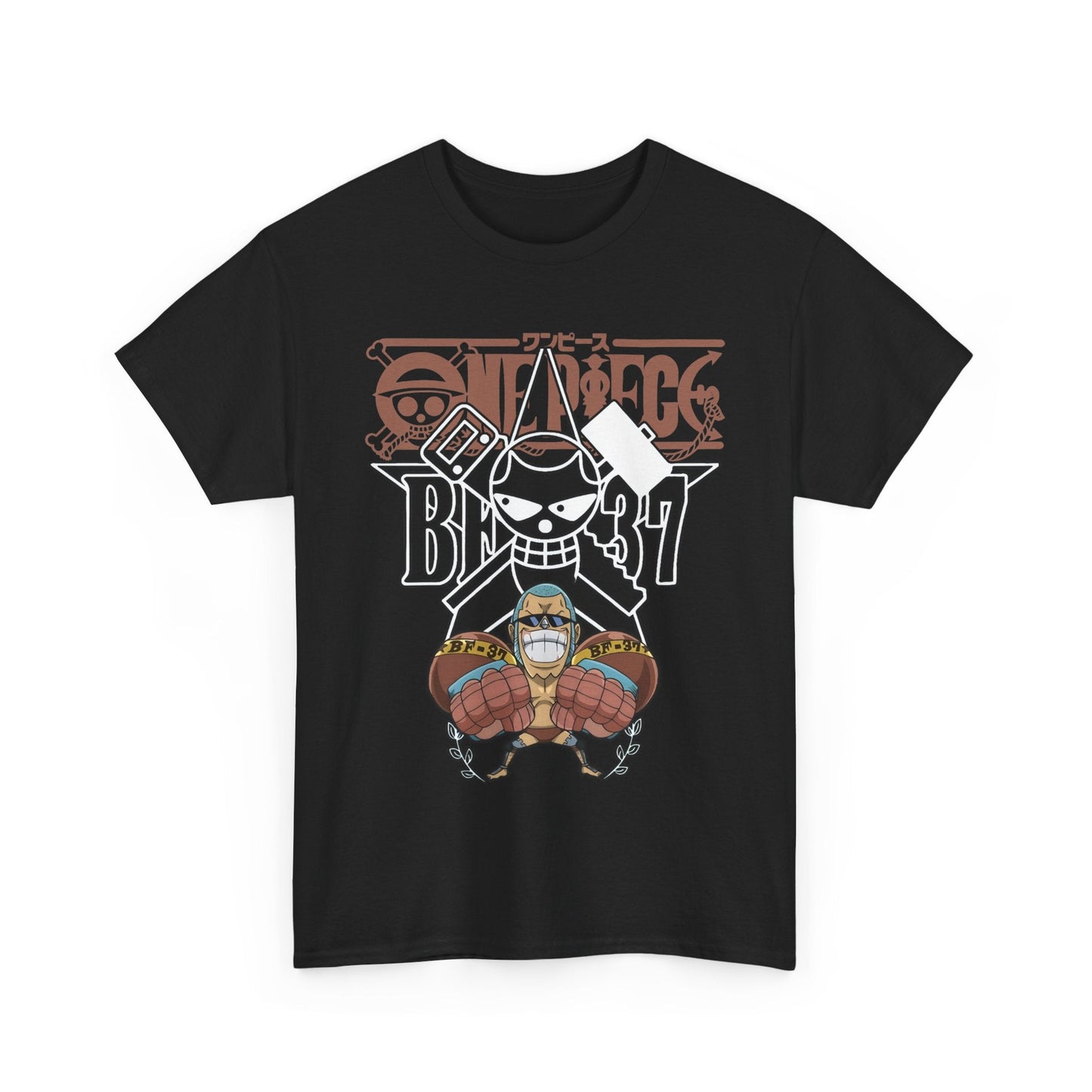 Franky One Piece T-Shirt – 100% Cotton Anime Tee for Fans