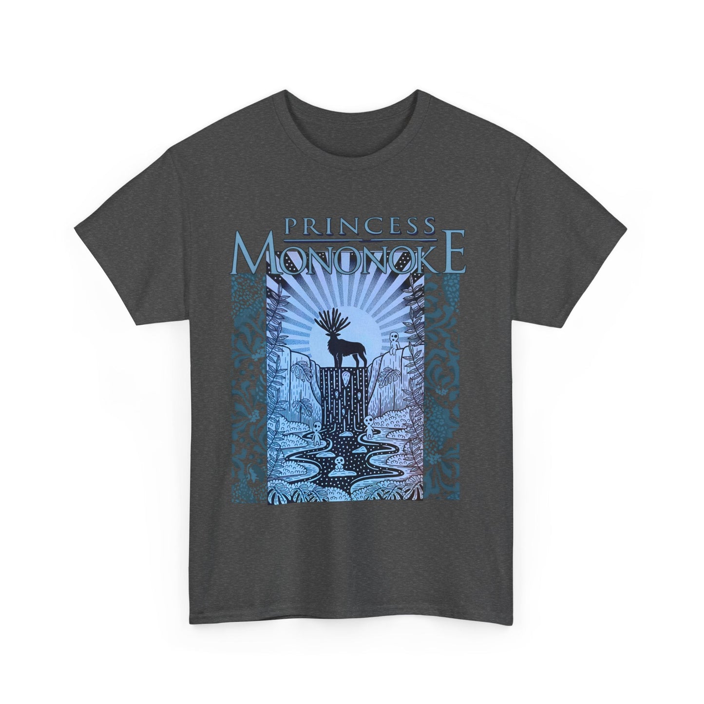 Mononoke Princess Forest Spirit T-Shirt – 100% Cotton Studio Ghibli Inspired Anime Tee
