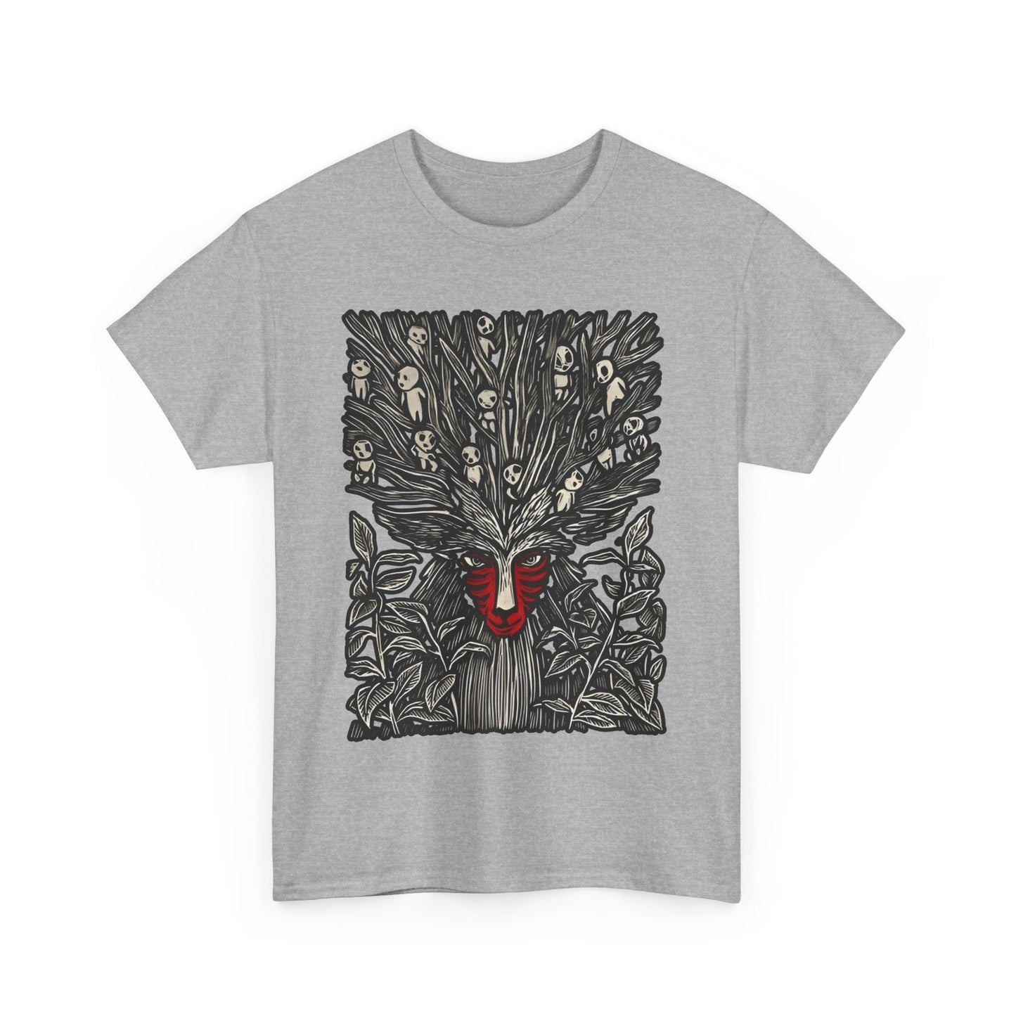 Forest Spirit Studio Ghibli T-Shirt – 100% Cotton Anime Tee for Ghibli Fans