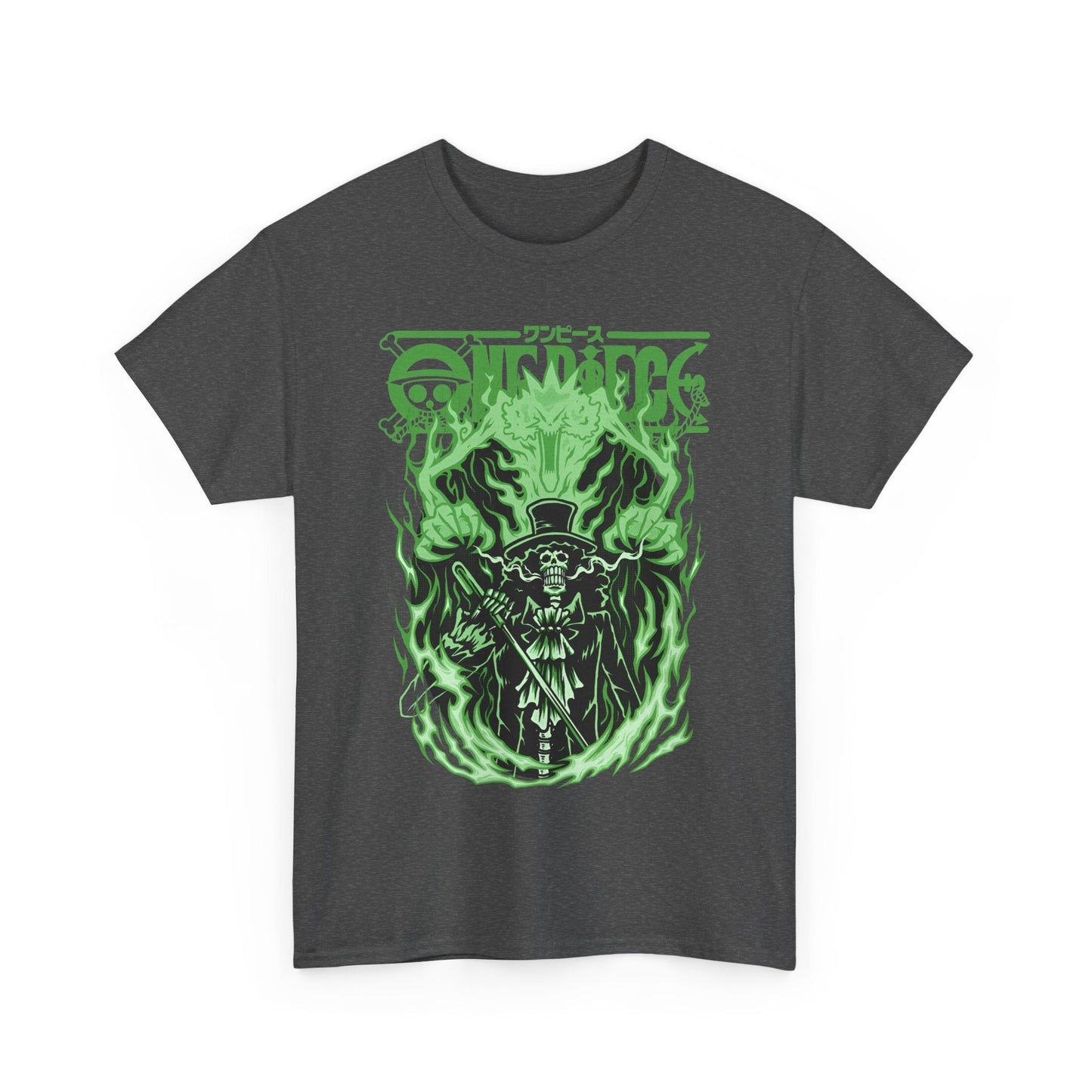 Brook One Piece T-Shirt – 100% Cotton Anime Tee for Soul King Fans