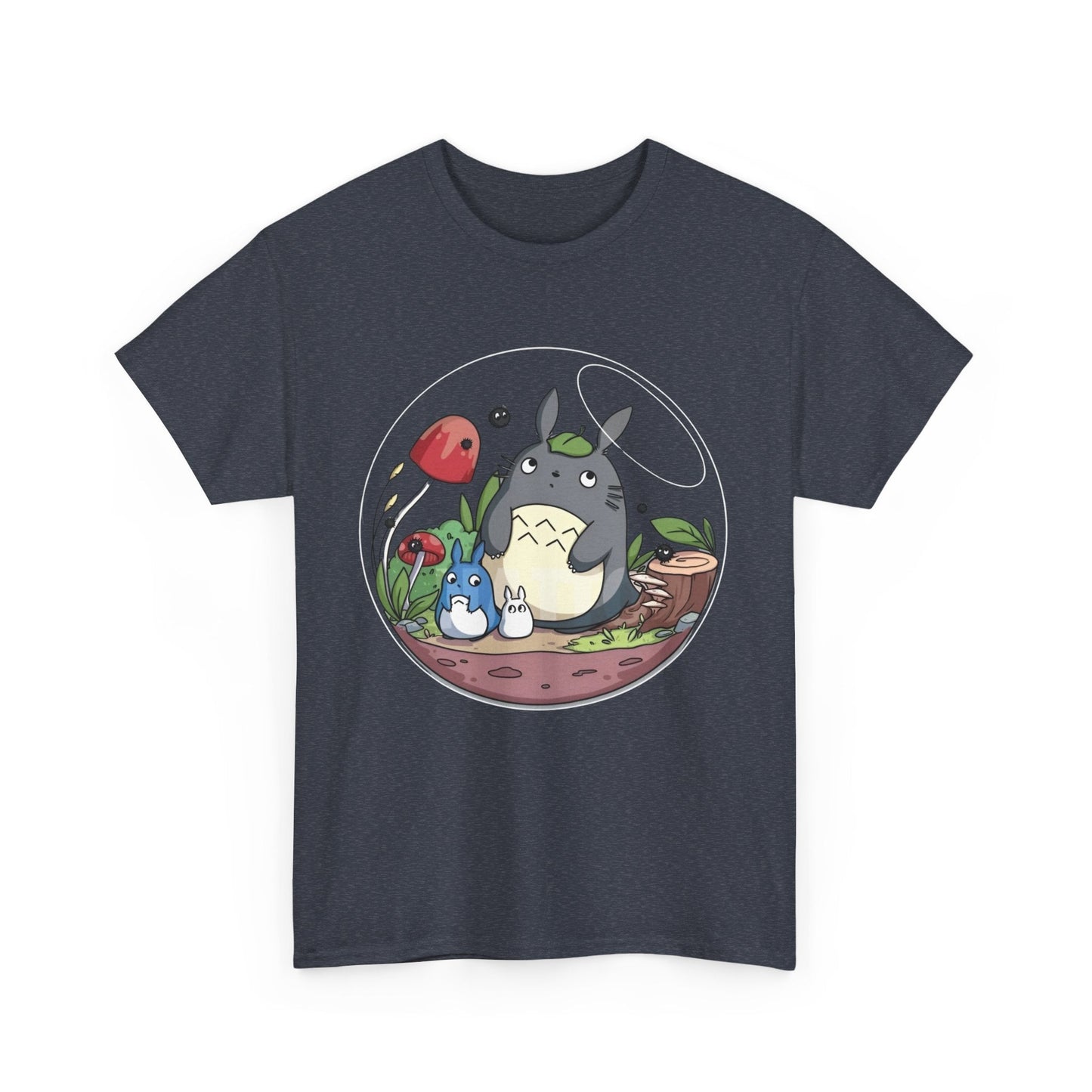 Totoro in a Bubble T-Shirt – 100% Cotton Studio Ghibli Inspired Tee for Anime Fans