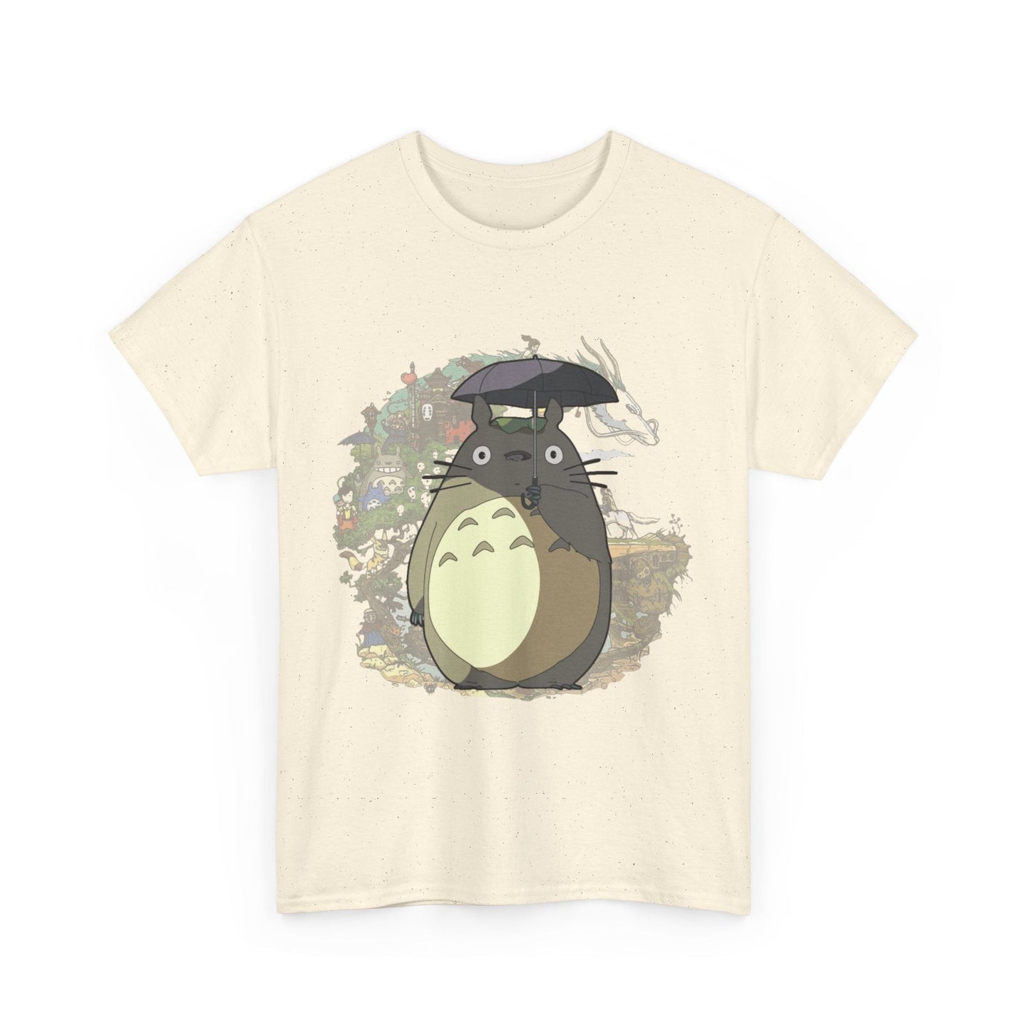 My Neighbor Totoro Studio Ghibli T-Shirt – 100% Cotton Gildan 5000 Anime Tee