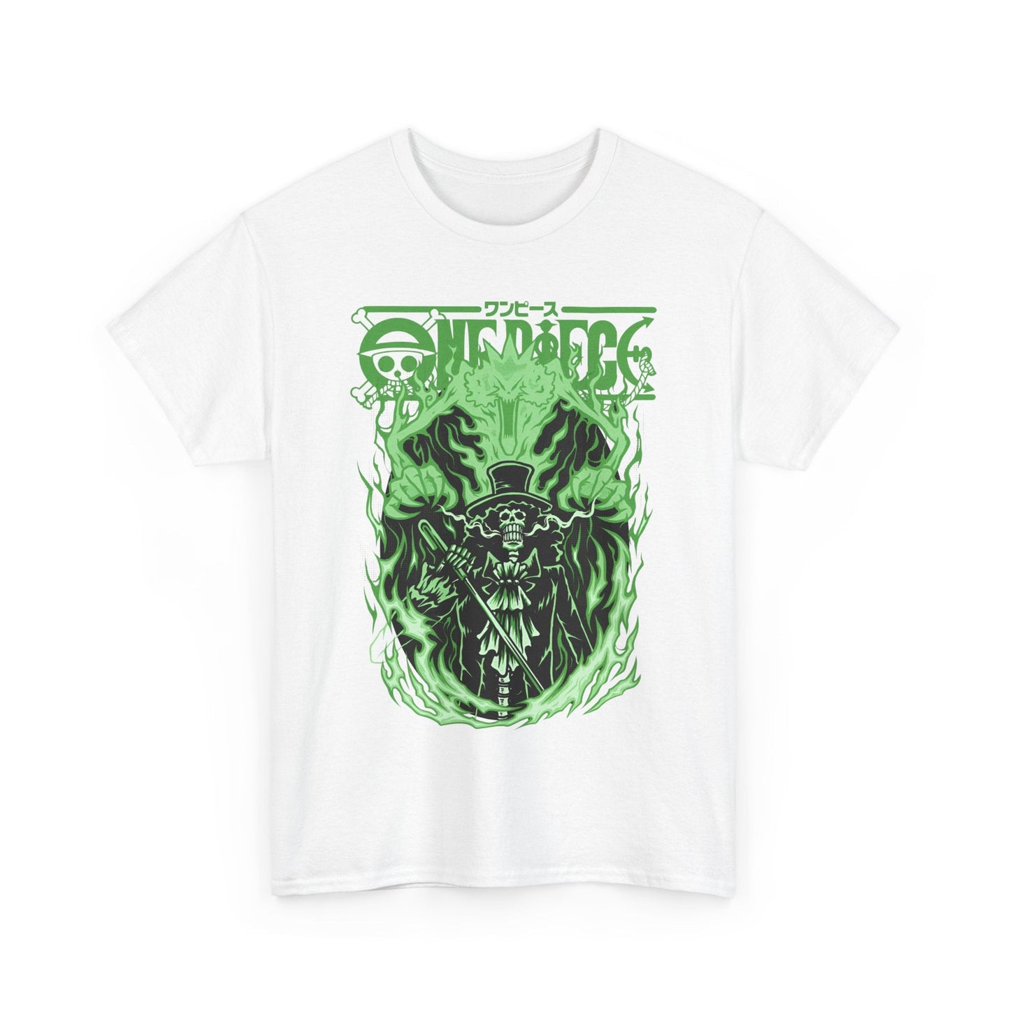 Brook One Piece T-Shirt – 100% Cotton Anime Tee for Soul King Fans