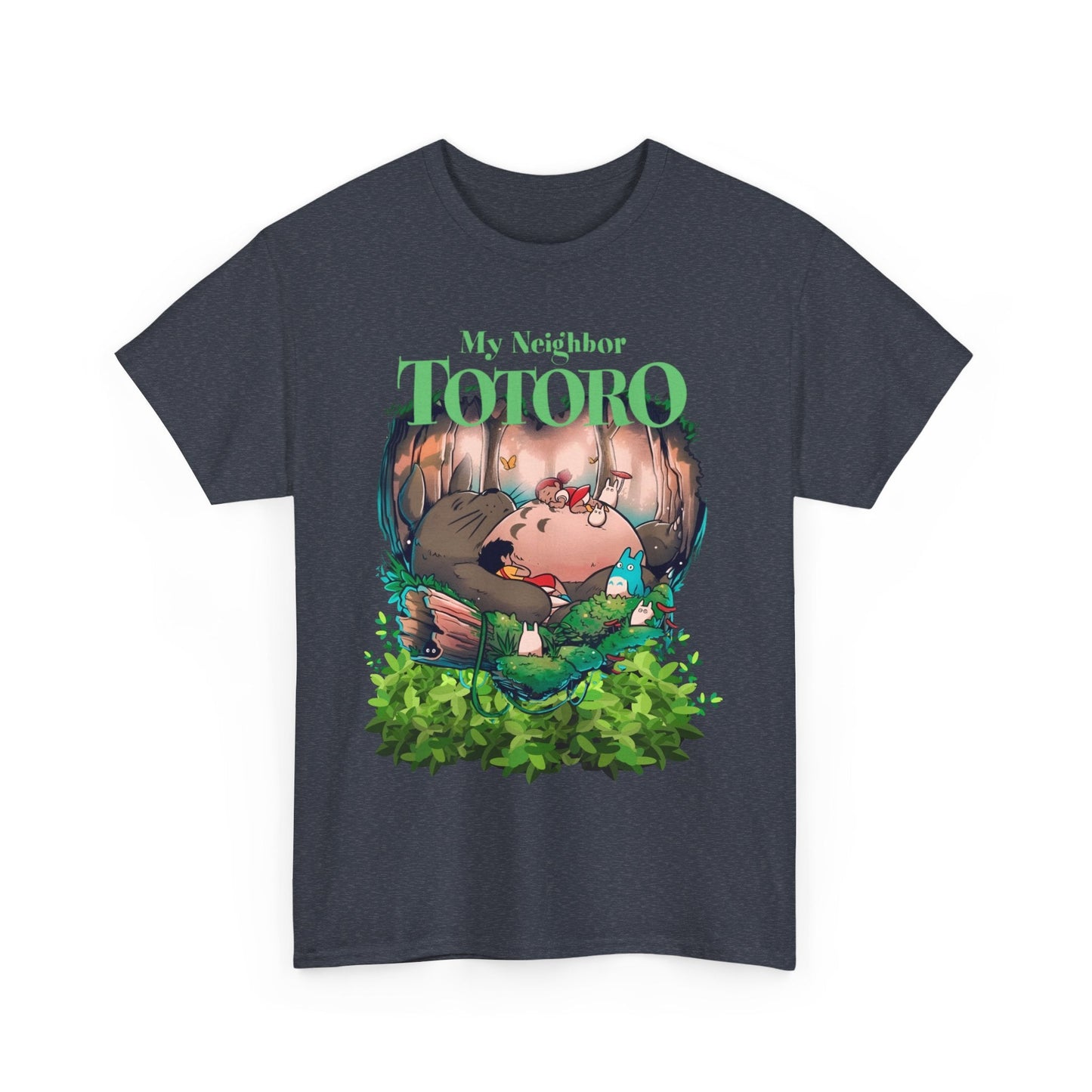 My Neighbor Totoro Dream T-Shirt – 100% Cotton Anime Graphic Tee for Studio Ghibli Fans