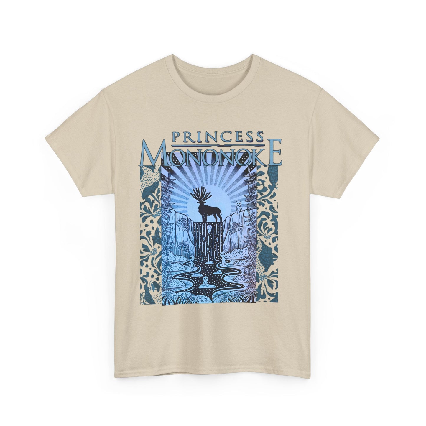Mononoke Princess Forest Spirit T-Shirt – 100% Cotton Studio Ghibli Inspired Anime Tee